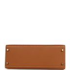 Hermes Kelly Sellier 28 Gold Epsom Gold Hardware