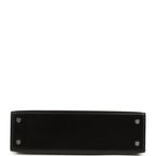 Hermes Kelly Sellier 20 Black Box Palladium Hardware