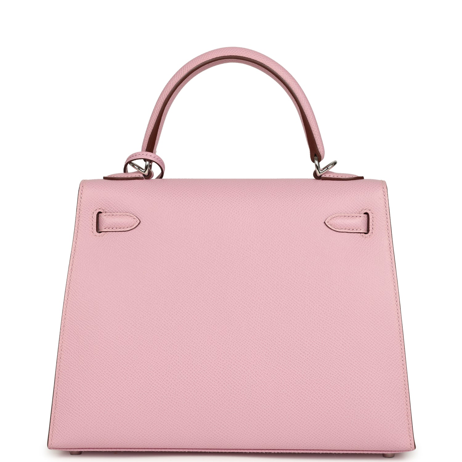 Hermes Kelly Sellier 25 Mauve Sylvestre Epsom Palladium Hardware