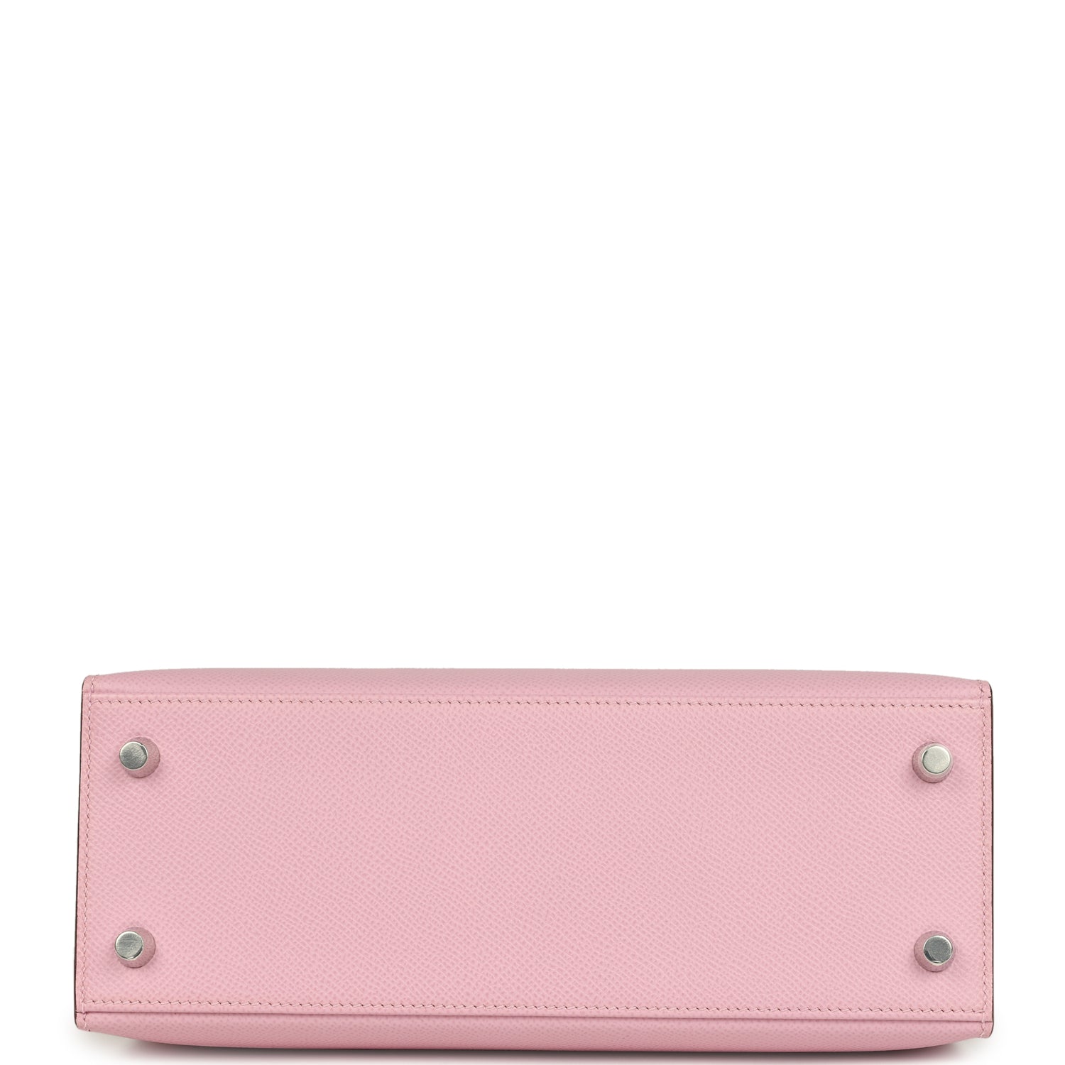 Hermes Kelly Sellier 25 Mauve Sylvestre Epsom Palladium Hardware