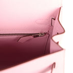 Hermes Kelly Sellier 25 Mauve Sylvestre Epsom Palladium Hardware