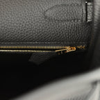 Hermes Kelly Retourne 35 Black Togo Gold Hardware