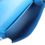 Hermes Kelly Sellier 20 Bleu Hydra Epsom Palladium Hardware