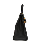 Hermes Kelly Retourne 32 Black Togo Gold Hardware