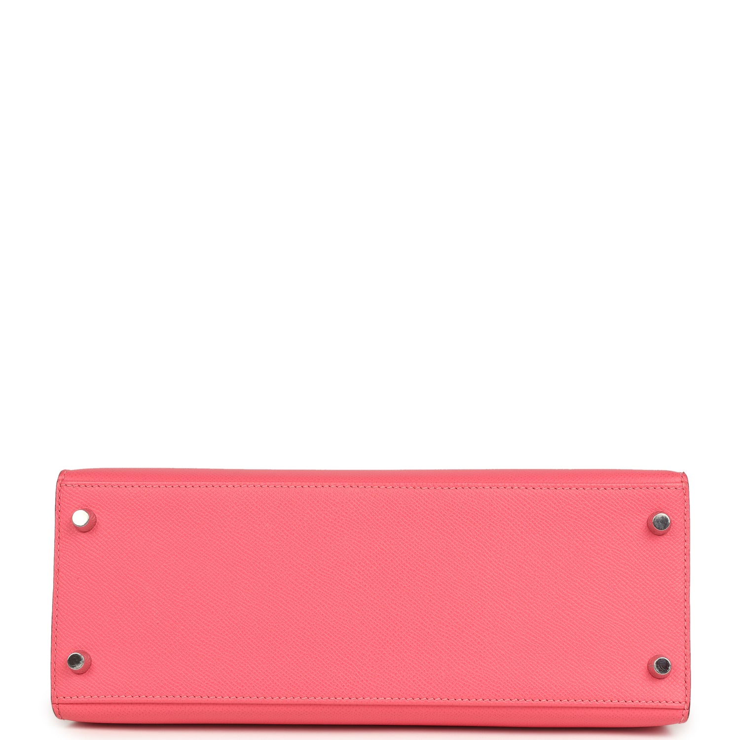 Hermes Kelly Sellier 28 Rose Azalee Epsom Palladium Hardware