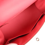 Hermes Kelly Sellier 28 Rose Azalee Epsom Palladium Hardware