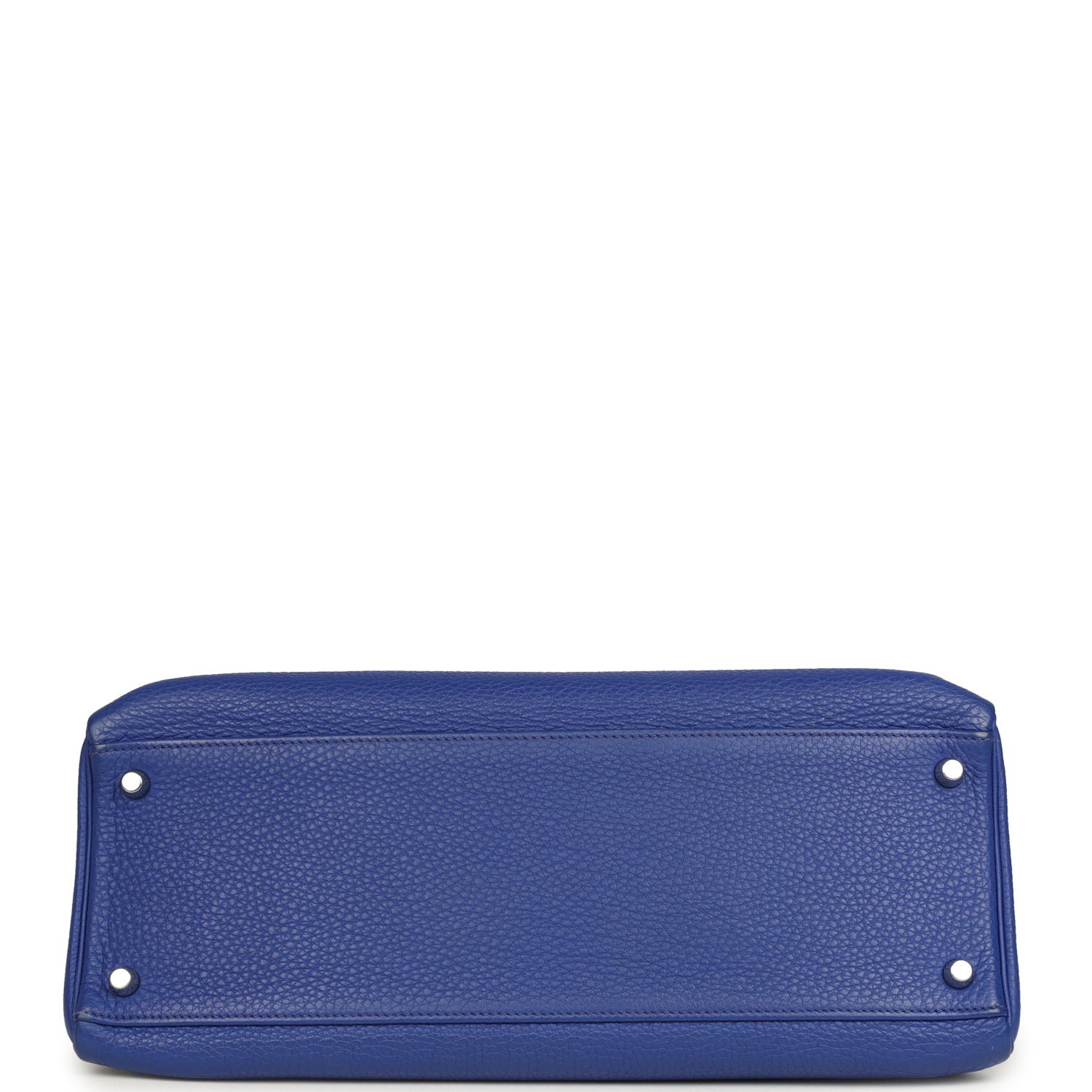 Hermes Kelly Retourne 35 Bleu Electric Togo Palladium Hardware