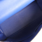 Hermes Kelly Retourne 35 Bleu Electric Togo Palladium Hardware