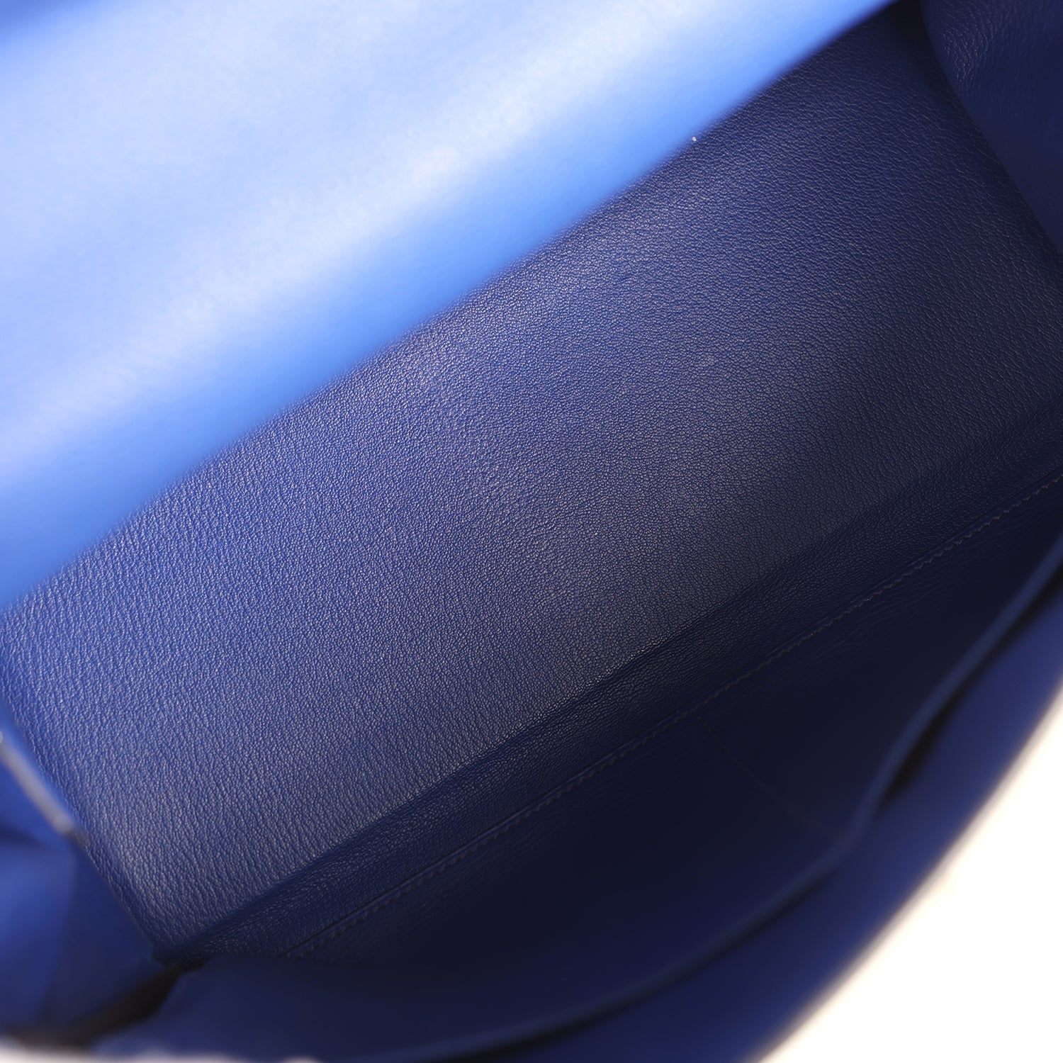 Hermes Kelly Retourne 35 Bleu Electric Togo Palladium Hardware