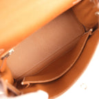 Hermes Kelly Retourne 25 Fauve Barenia Faubourg Palladium Hardware