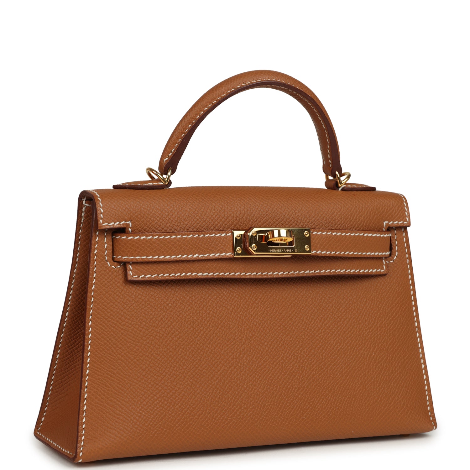 Hermes Kelly Sellier 20 Gold Epsom Gold Hardware