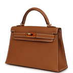 Hermes Kelly Sellier 20 Gold Epsom Gold Hardware