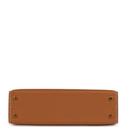 Hermes Kelly Sellier 20 Gold Epsom Gold Hardware