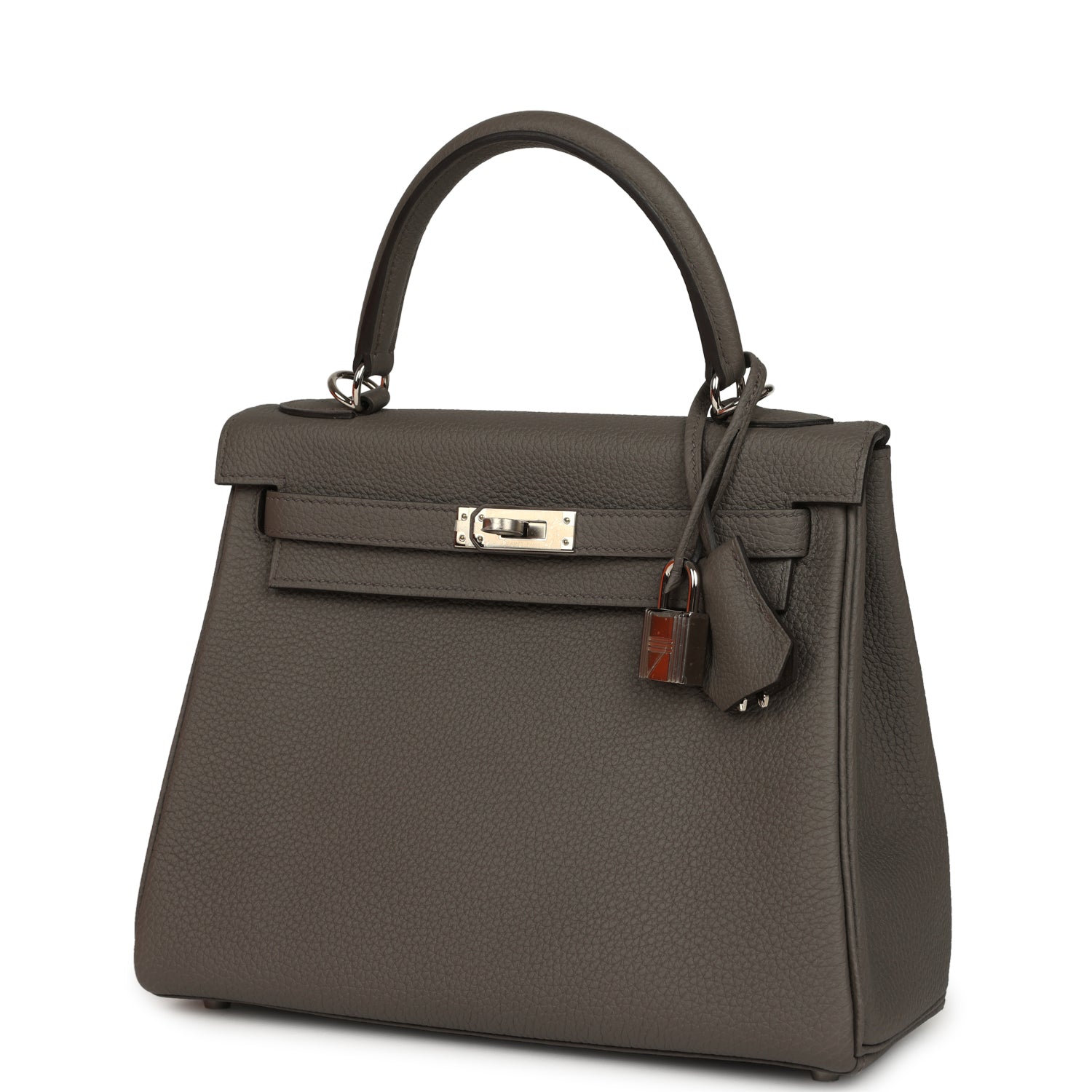 Hermes Kelly Retourne 28 Etain Togo Palladium Hardware