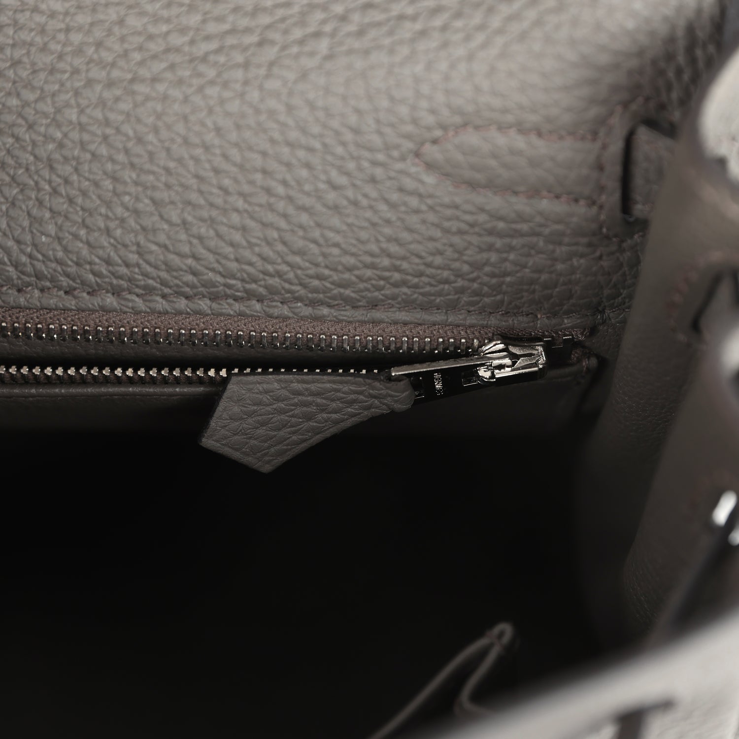 Hermes Kelly Retourne 28 Etain Togo Palladium Hardware