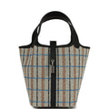 Hermes Picotin Lock 18 Black Swift and Ecru, Bleu, Black and Fauve Toile H Canvas Palladium Hardware