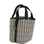 Hermes Picotin Lock 18 Black Swift and Ecru, Bleu, Black and Fauve Toile H Canvas Palladium Hardware