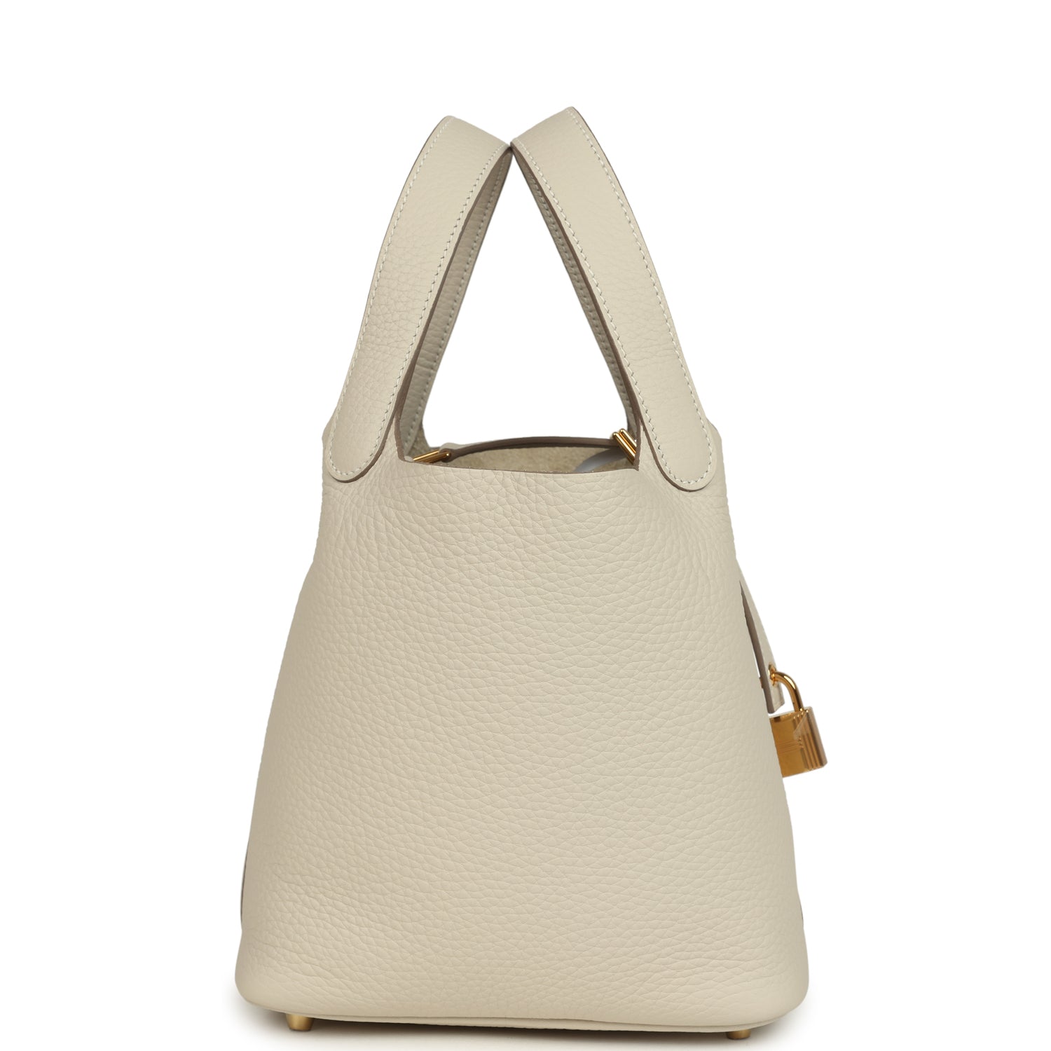 Hermes Picotin Lock 18 Craie Clemence Gold Hardware