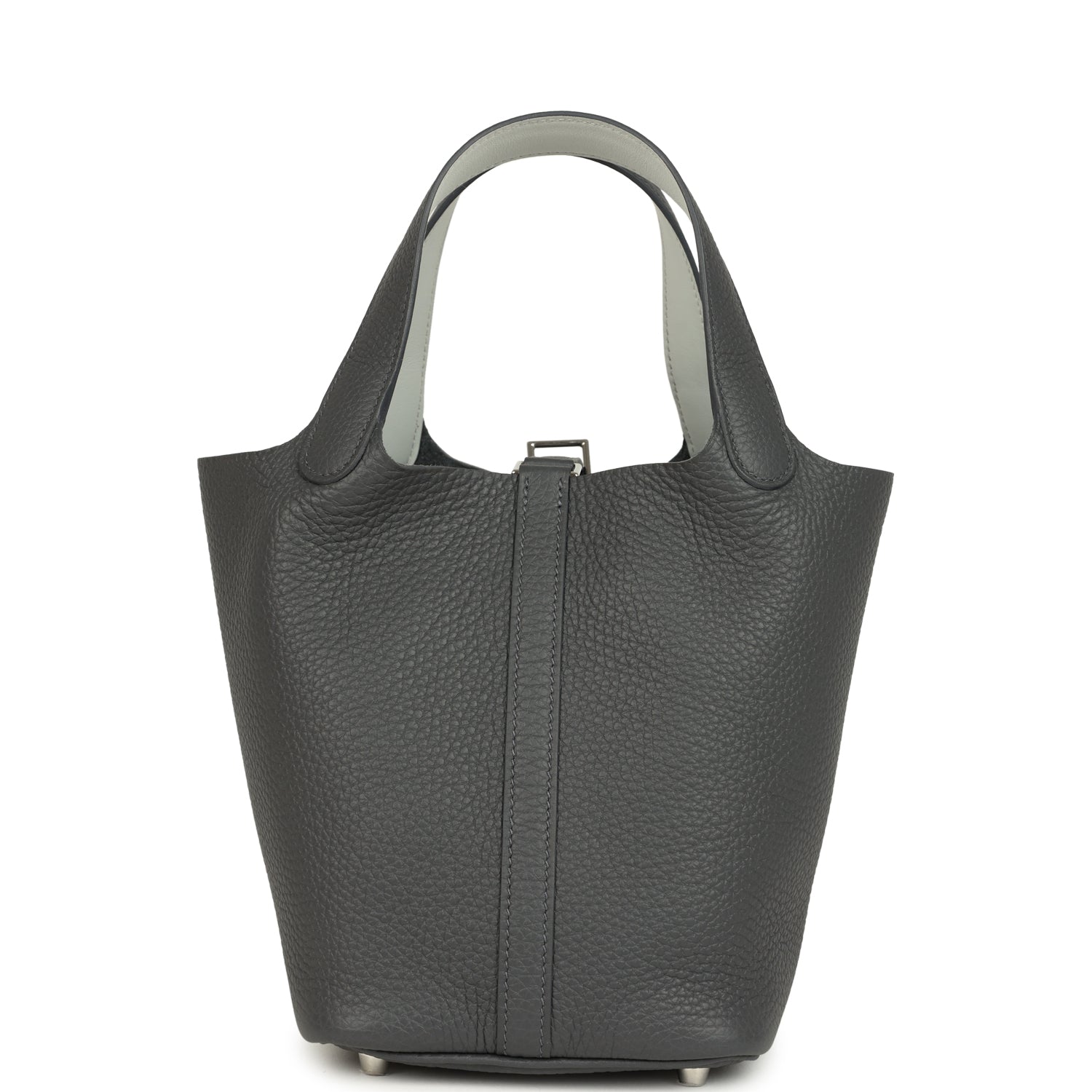 Hermes Picotin Lock 18 Eclat Ardoise Clemence and Gris Pantin Swift Palladium Hardware