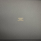 Hermes Picotin Lock 18 Gris Pantin Clemence Permabrass Hardware