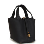 Hermes Picotin Lock 18 Caban Clemence Gold Hardware