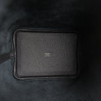 Hermes Picotin Lock 18 Black Clemence Gold Hardware