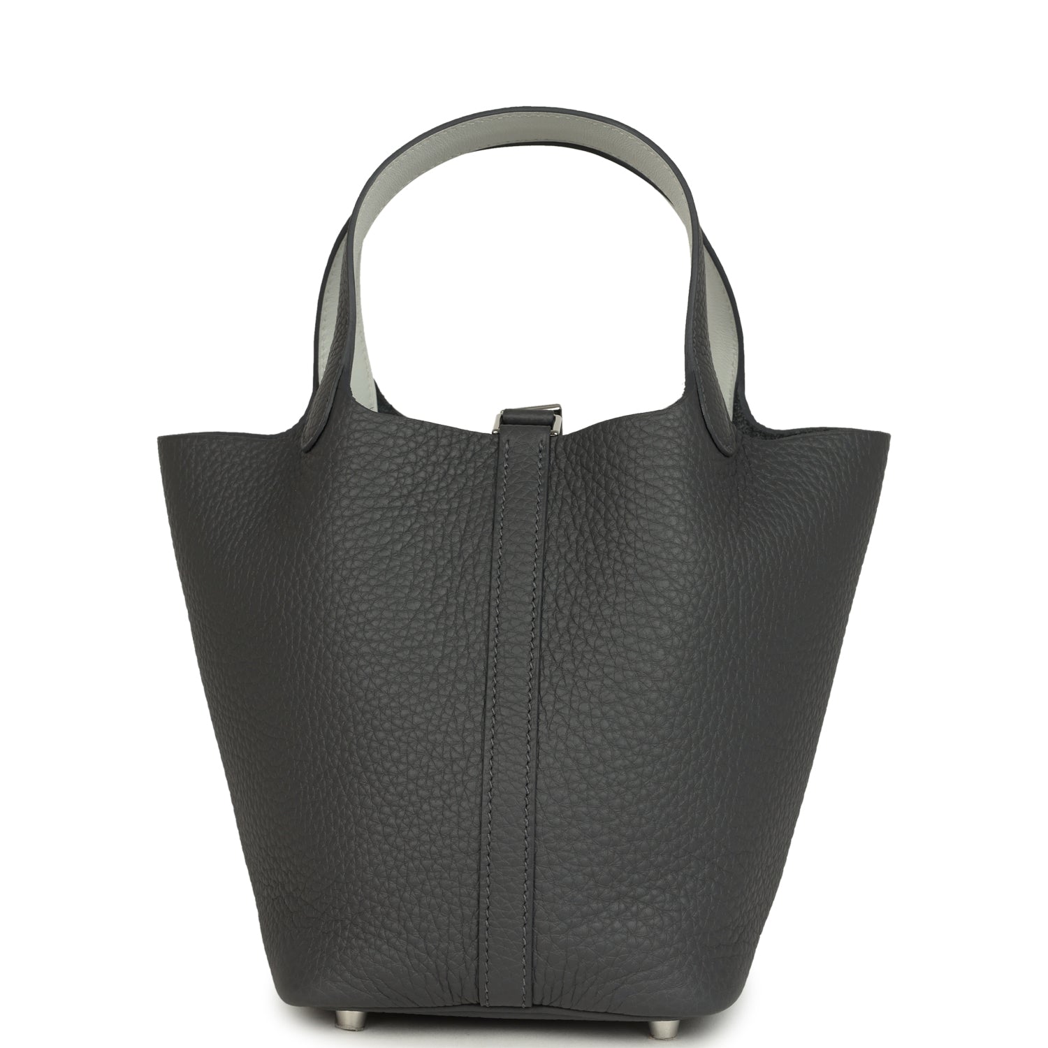 Hermes Picotin Lock Eclat 18 Ardoise Clemence and Gris Platine Swift Palladium Hardware