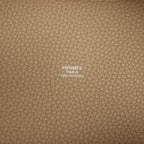 Hermes Picotin Lock 18 Beige Marfa Clemence Palladium Hardware