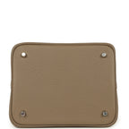 Hermes Picotin Lock 22 Etoupe Clemence Palladium Hardware