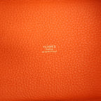 Hermes Picotin Lock 18 Orange Clemence Gold Hardware