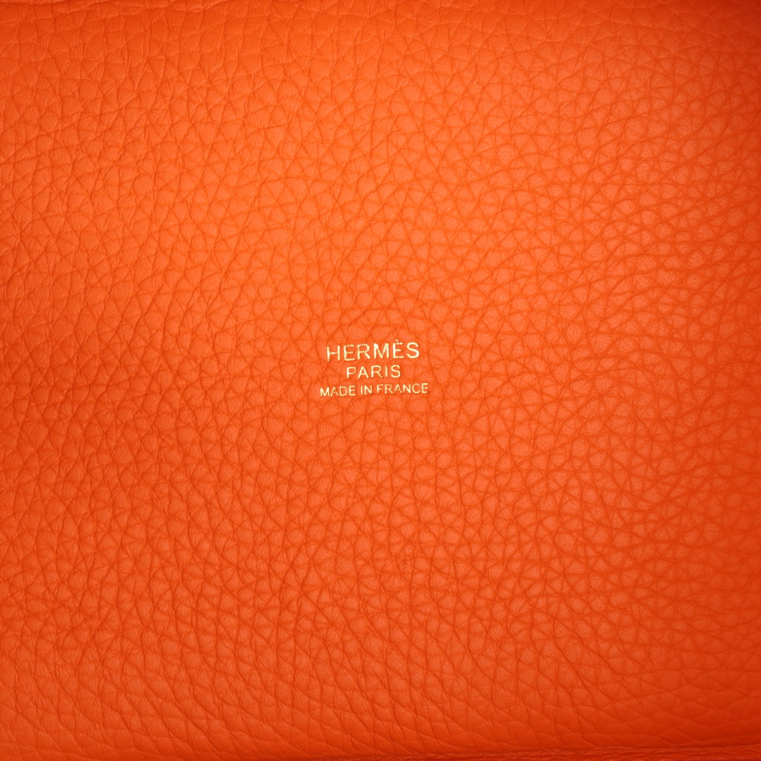 Hermes Picotin Lock 18 Orange Clemence Gold Hardware