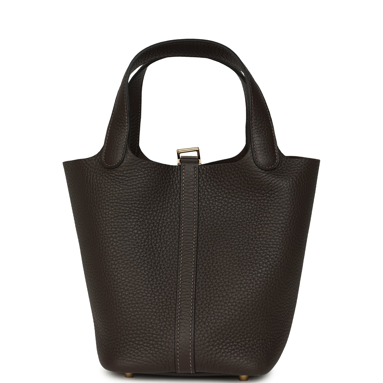 Hermes Picotin Lock 18 Ebene Clemence Gold Hardware