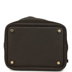Hermes Picotin Lock 18 Ebene Clemence Gold Hardware