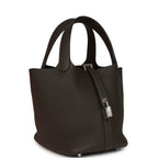 Hermes Picotin Lock 18 Ebene Clemence Palladium Hardware