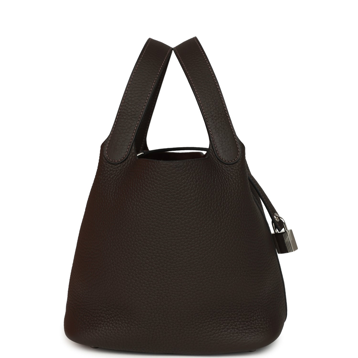 Hermes Picotin Lock 18 Ebene Clemence Palladium Hardware