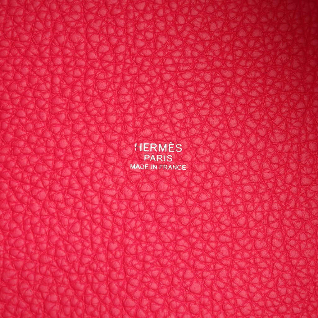Hermes Picotin 18 Monochrome Rose Mexico Clemence Pink Palladium Hardware