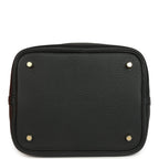 Hermes Picotin Lock 22 Black Clemence Gold Hardware