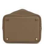Hermes Picotin Lock 18 Etoupe Clemence Gold Hardware