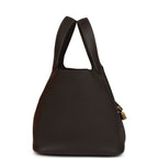 Hermes Picotin Lock 22 Ebene Clemence Gold Hardware