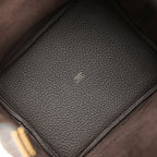 Hermes Picotin Lock 22 Ebene Clemence Gold Hardware