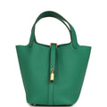 Hermes Picotin Lock 18 Vert Vertigo Clemence Gold Hardware