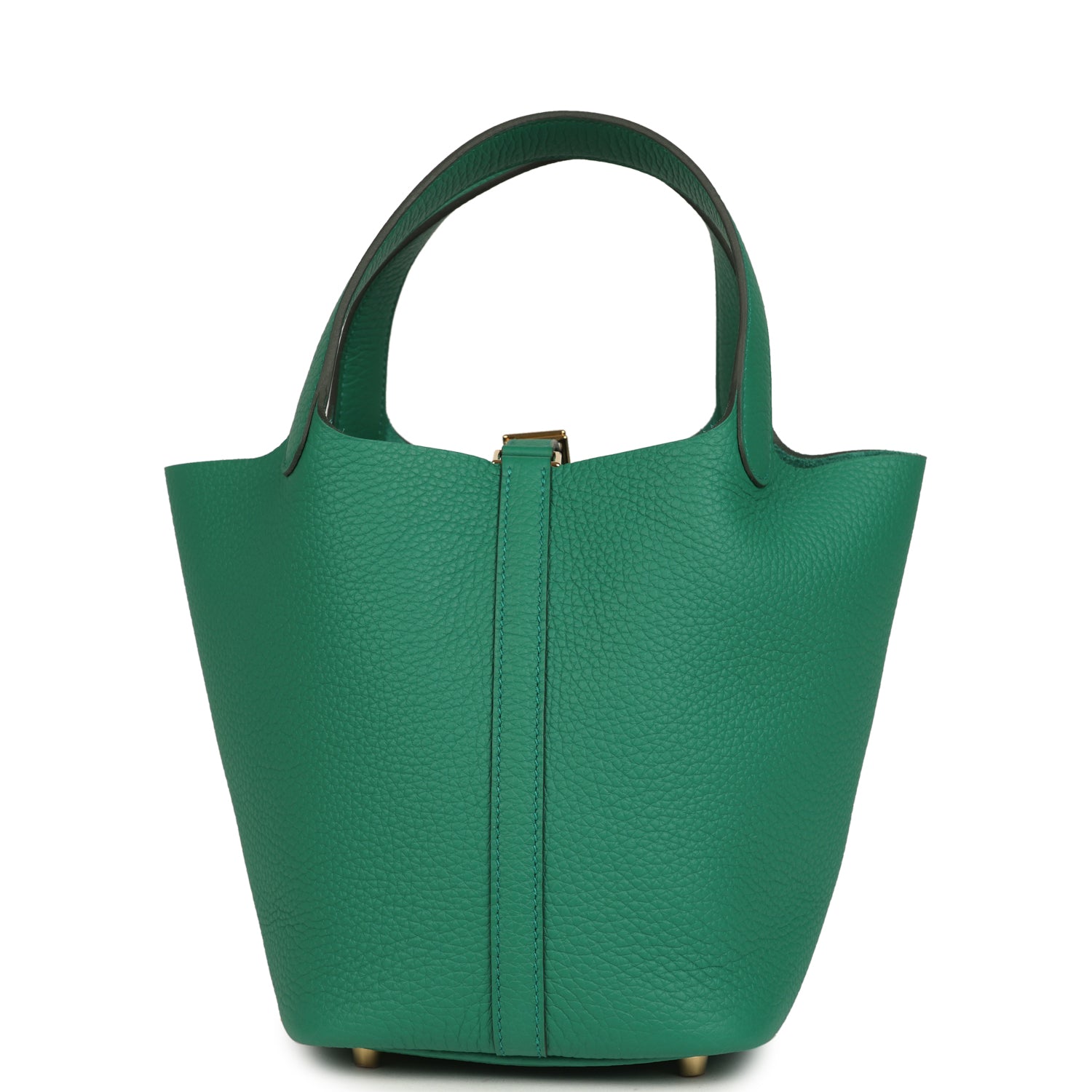 Hermes Picotin Lock 18 Vert Vertigo Clemence Gold Hardware
