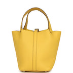 Hermes Picotin Lock 18 Sun Clemence Palladium Hardware