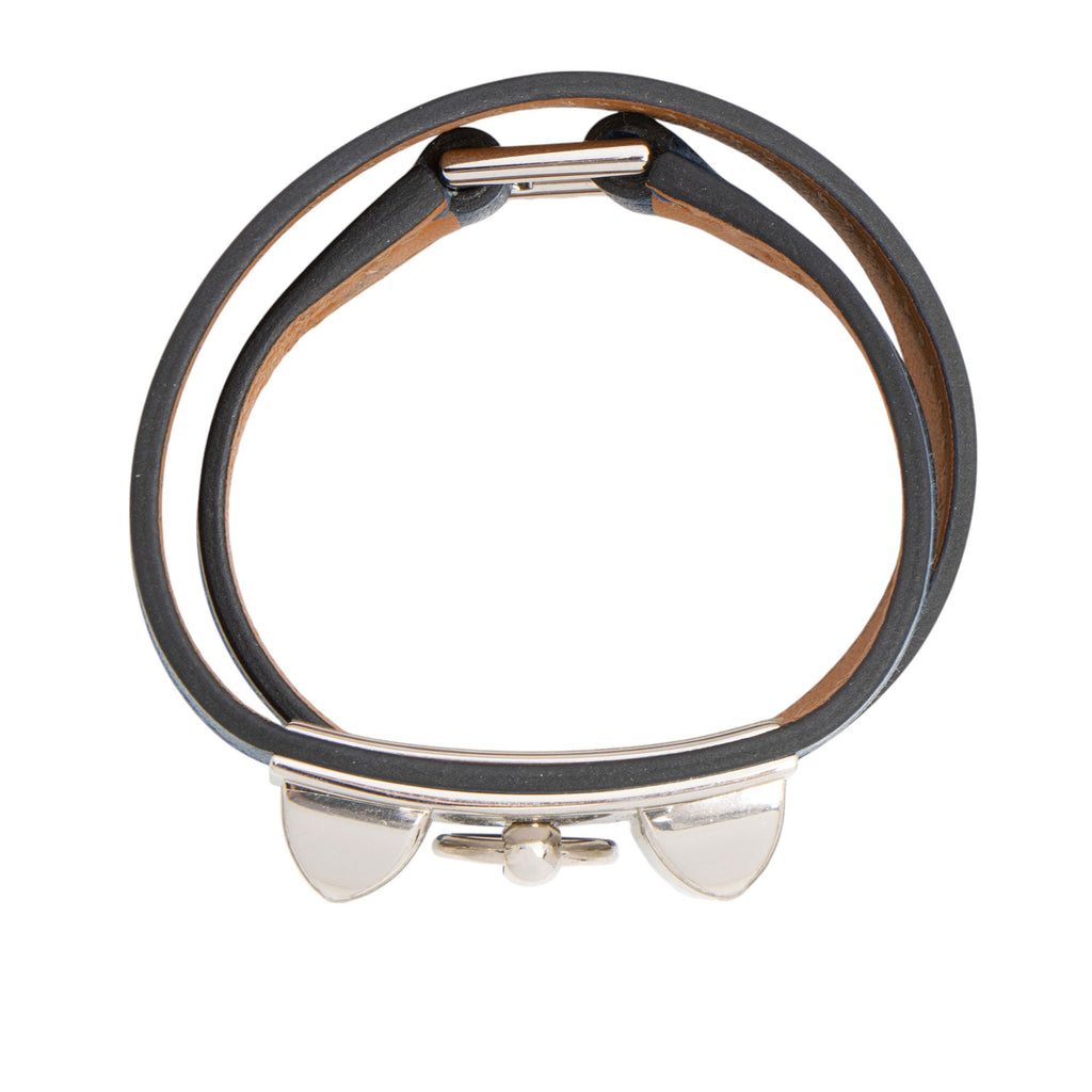 Hermes Box Calfskin Rivale Double Tour Bracelet