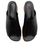 Hermes Calfskin Ellipse Sandals - Size 8 / 38 (SHF-lzukCG)