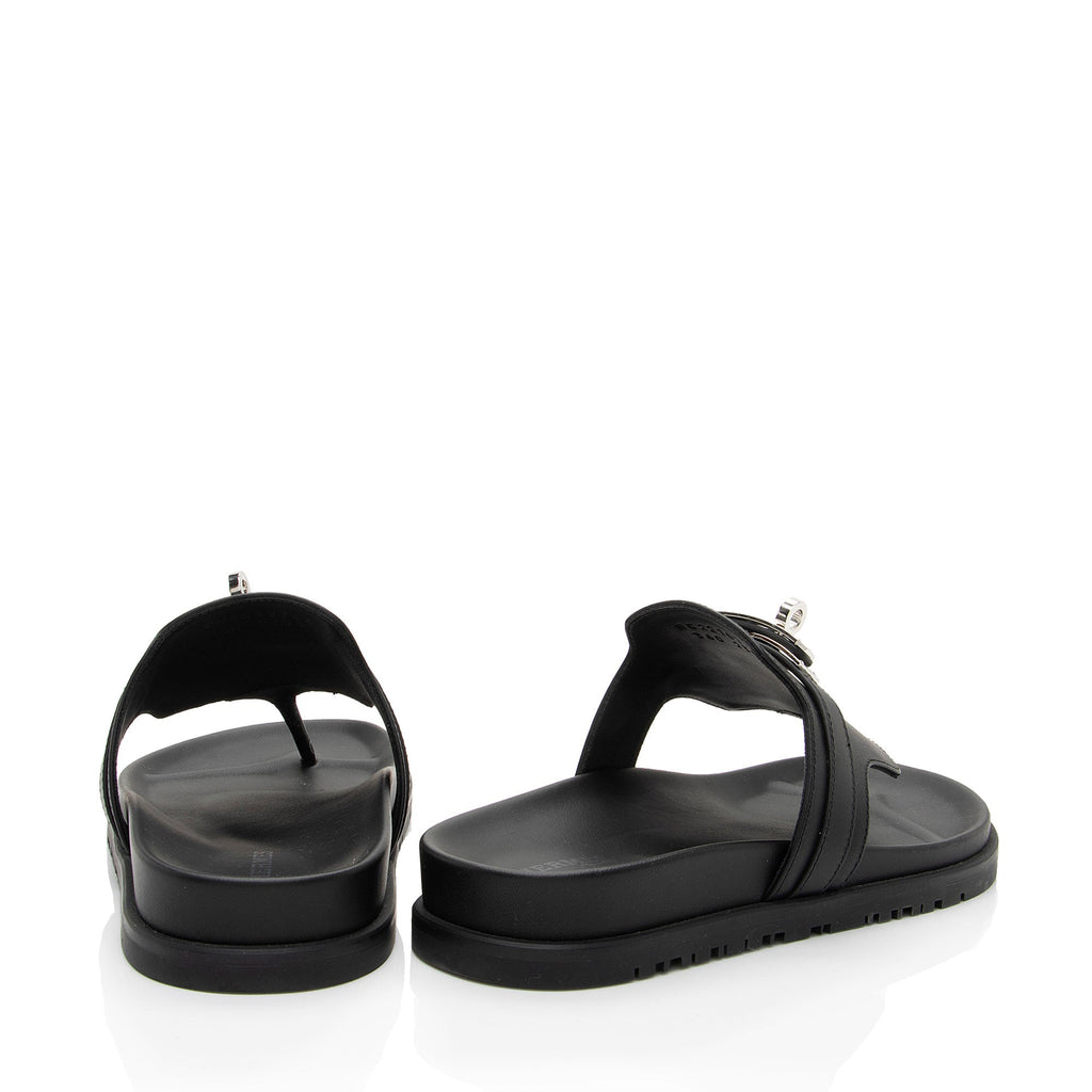 Hermes Calfskin Empire Sandals - Size 6 / 36 - FINAL SALE