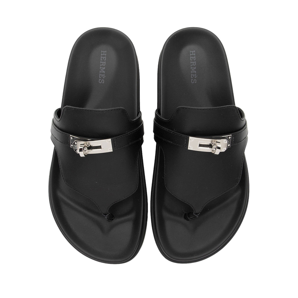 Hermes Calfskin Empire Sandals - Size 6 / 36 - FINAL SALE