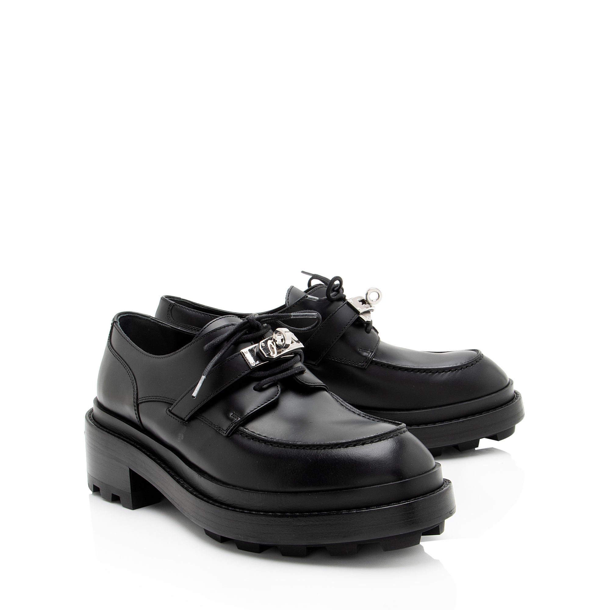Hermes Calfskin Kelly First Oxford Loafers - Size 7 / 37