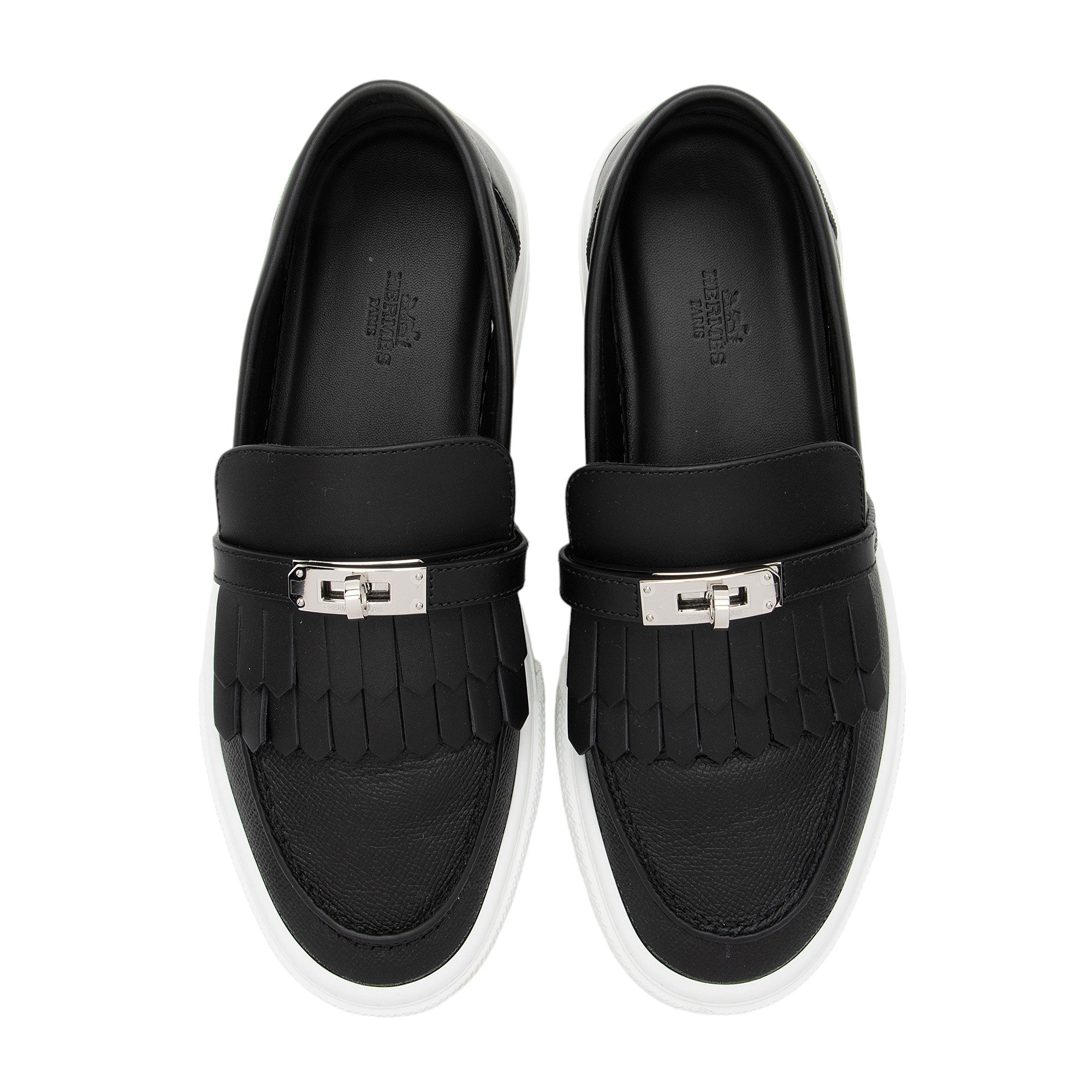 Hermes Calfskin Game Slip On Sneakers - Size 9.5 / 39.5 (SHF-EpHXjH)