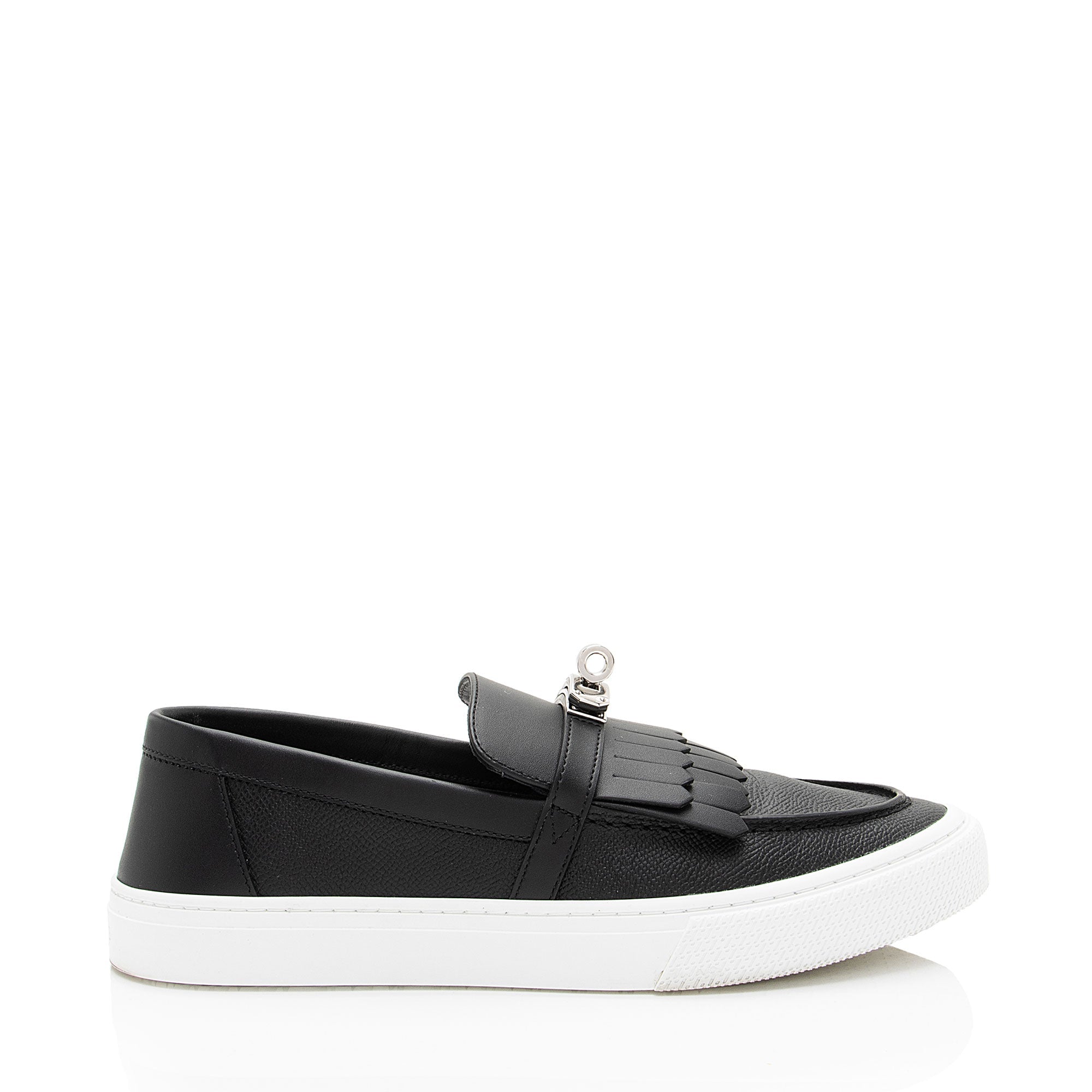 Hermes Calfskin Game Slip On Sneakers - Size 9.5 / 39.5 (SHF-EpHXjH)